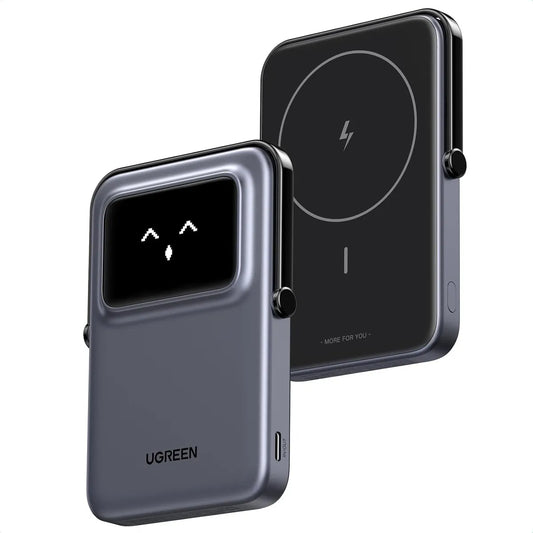 Power Bank Magnetico Cargador Portatil Usb C 5000mah Ugreen Gris