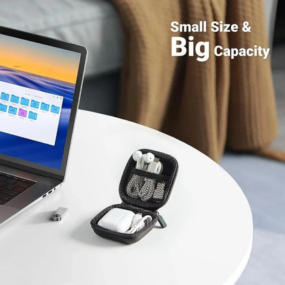 Estuche Para Auriculares Cables Y Accesorios Negro Ugreen