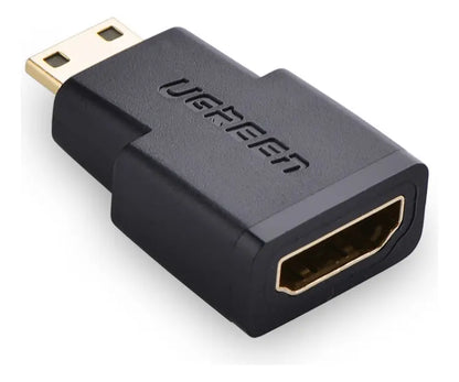 Adaptador Mini Hdmi Macho A Hdmi Hembra 4k Hd Ugreen