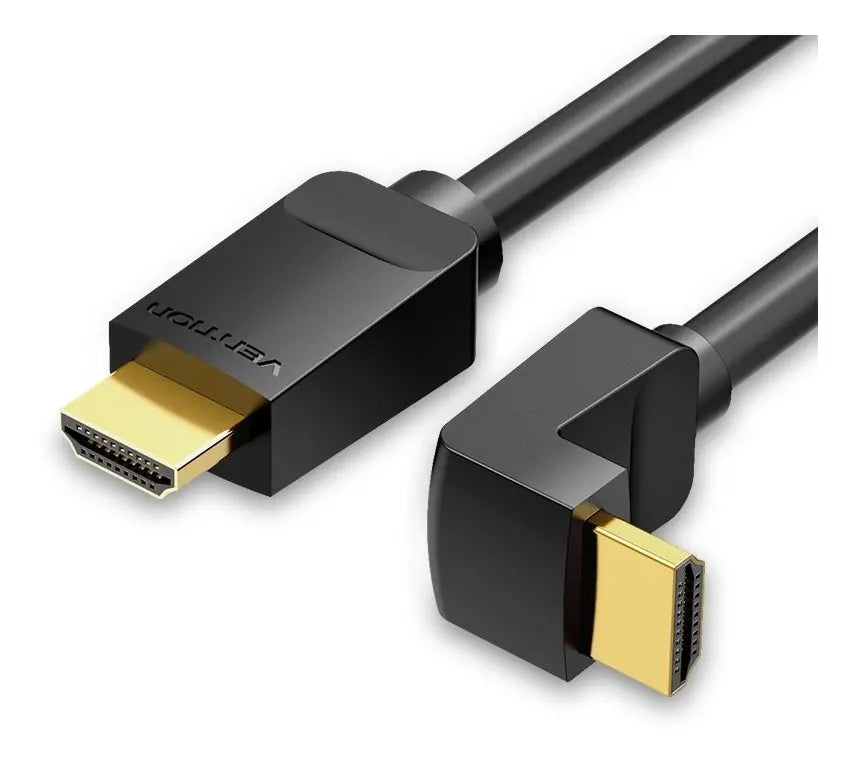 Cable Hdmi 2,0 4k Angulo Recto Codo 90° 1m Arc Hdr Vention