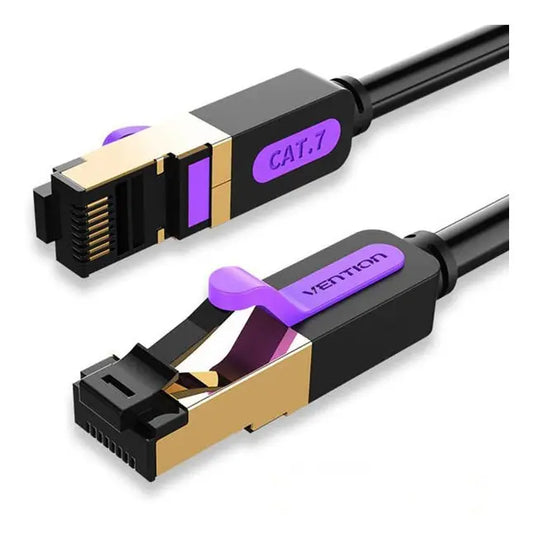 Cable De Red Cat7 Sstp Blindado 15 M Patch Cord Rj45 Vention