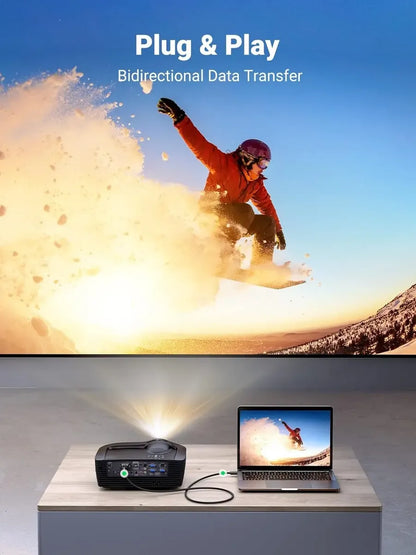Cable Adaptador Hdmi A Dvi 24+1 Bidireccional Hd 2m Ugreen