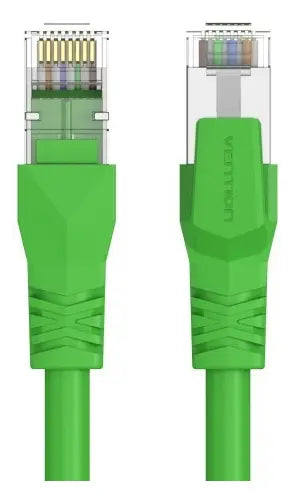 Cable De Red Sftp Cat 6a 1 Metro Patch Cord Rj45 Vention