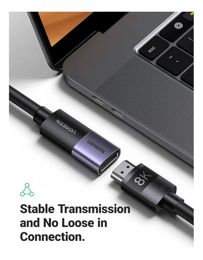 Adaptador Hdmi Union Hembra 2,1 8k 60hz 3d Arc Ugreen