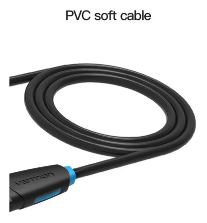 Alargue Usb 2,0 Cable 1 M Extensor Alta Velocidad Vention Negro