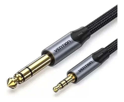 Cable Audio Trs Aux 3,5mm Macho A 6,5mm Macho 5 M Vention