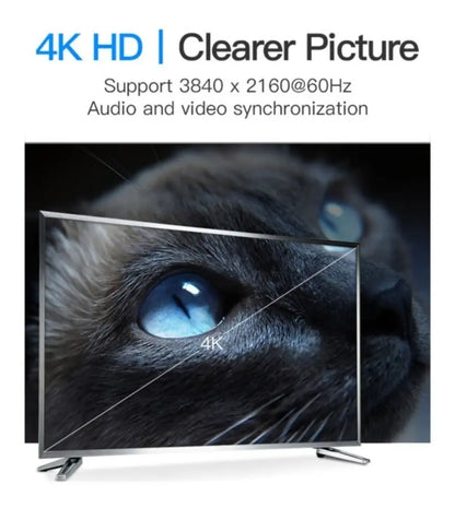 Cable Adaptador Display Port A Display Port 1,2 Vention 2 Mt