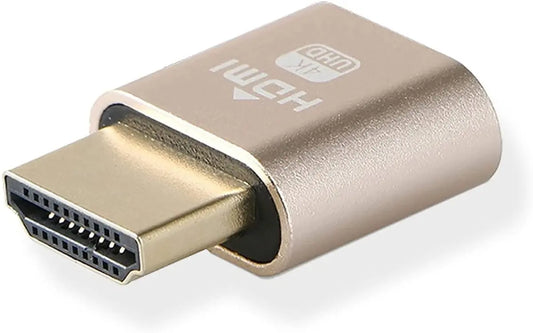 Hdmi Dummy Plug 4k Display Emulador Cripto Minera Rig Evox
