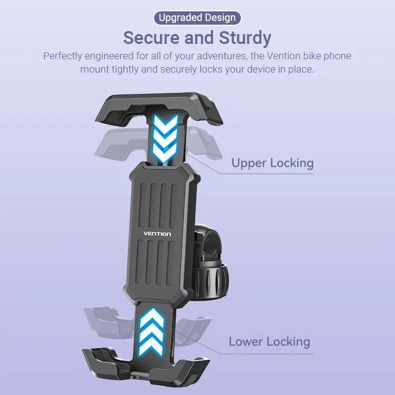 Soporte De Telefono Celular Para Bicicleta Y Moto Vention