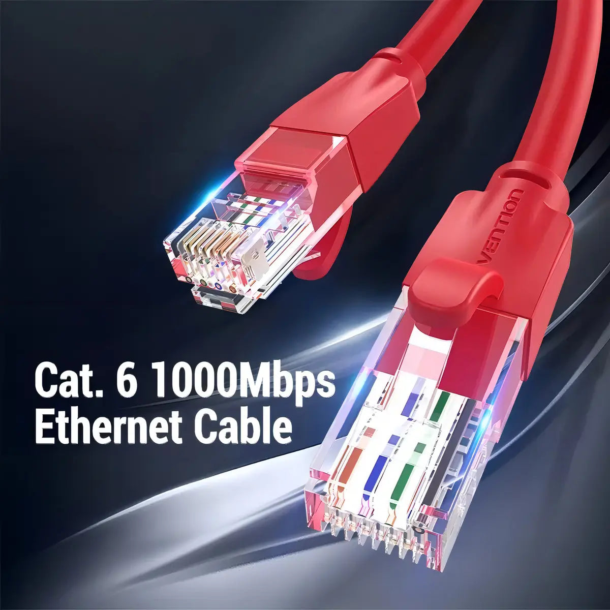 Cable De Red Patch Cord Vention Utp Cat6 2 M Rj45 Vention