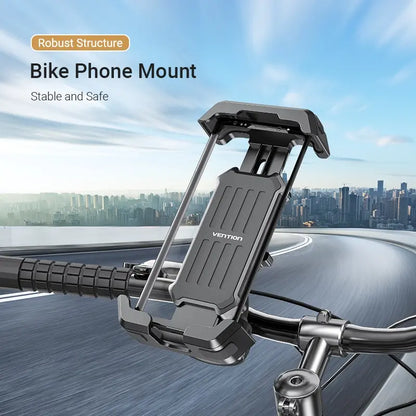 Soporte De Telefono Celular Para Bicicleta Y Moto Vention