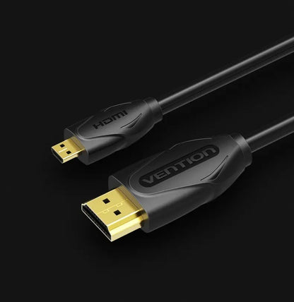 Cable Premium Micro Hdmi A Hdmi 1 Metro Hd 1080p 3d Vention