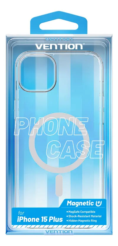 Funda Para iPhone Magsafe Transparente Reforzada Vention