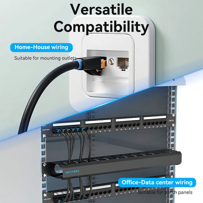 Ficha Jack Rj45 Keystone Utp Cat7 10gbps Vention