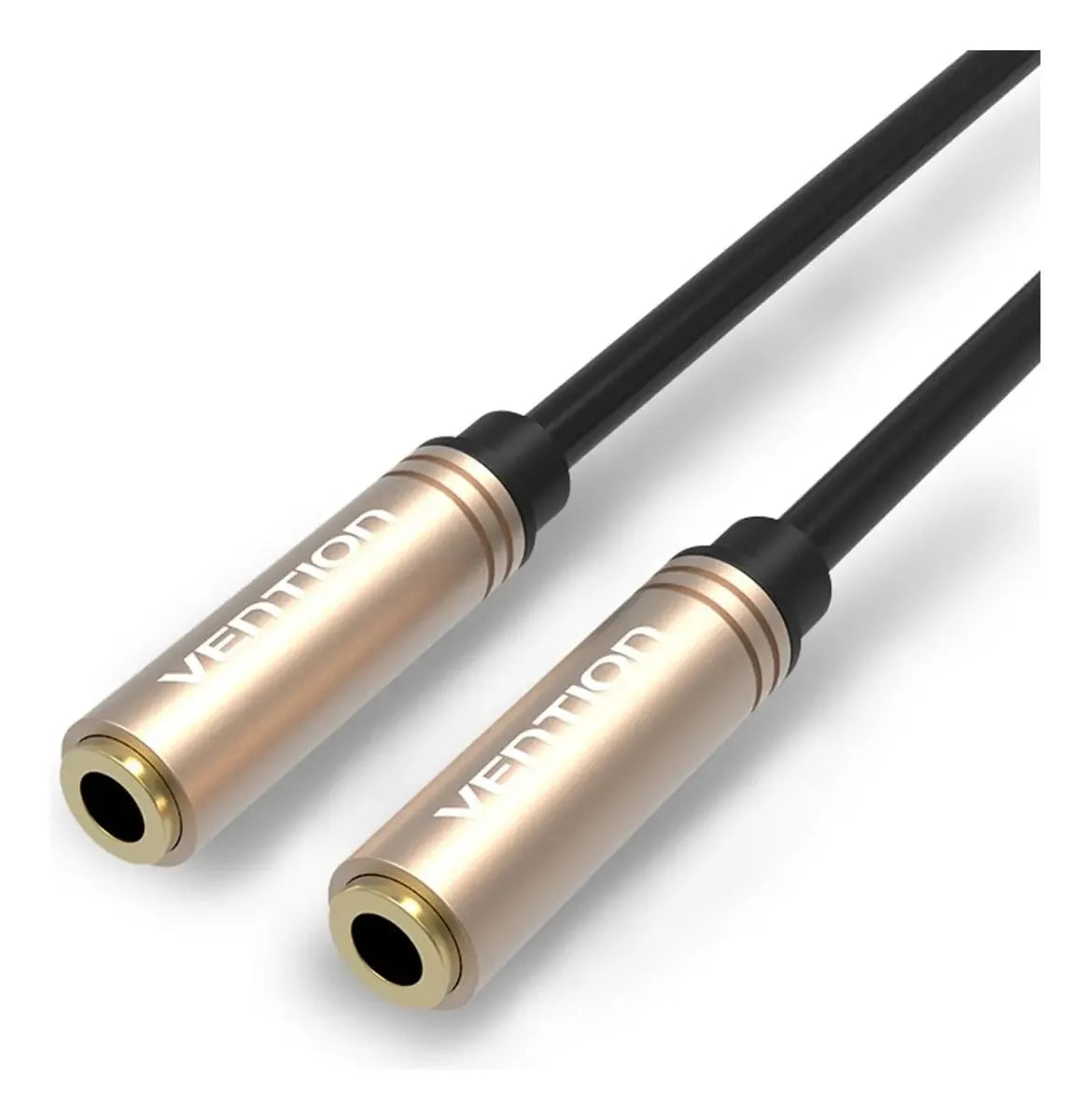 Adaptador Audio Plug 3,5 Hembra A Hembra 0,30 Metros Vention