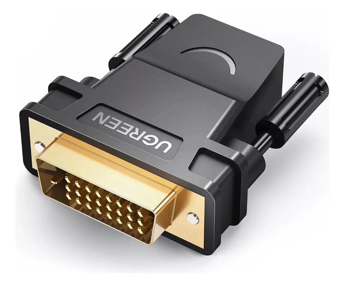 Adaptador Hdmi Hembra A Dvi 24 + 1 Macho Negro Ugreen