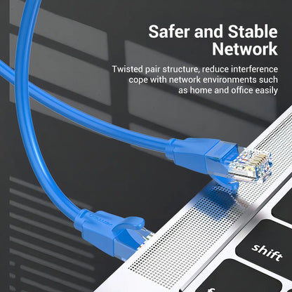 Cable De Red Cat6 Patch Cord Utp 1 Metros Gigabit Vention