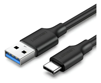 Cable Usb 3,0 A Usb-c Premium Carga Rapida Y Datos 1m Ugreen Negro