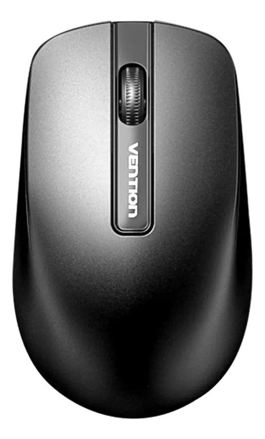 Mouse Optico Vention Inalambrico 10 Metros Usb 1200 Dpi 2,4g Negro