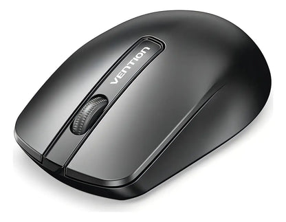 Mouse Optico Vention Inalambrico 10 Metros Usb 1200 Dpi 2,4g Negro