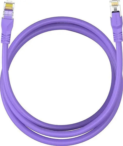 Cable De Red Cat 6a Rj45 Sftp Purpura 10gbps 30m Vention