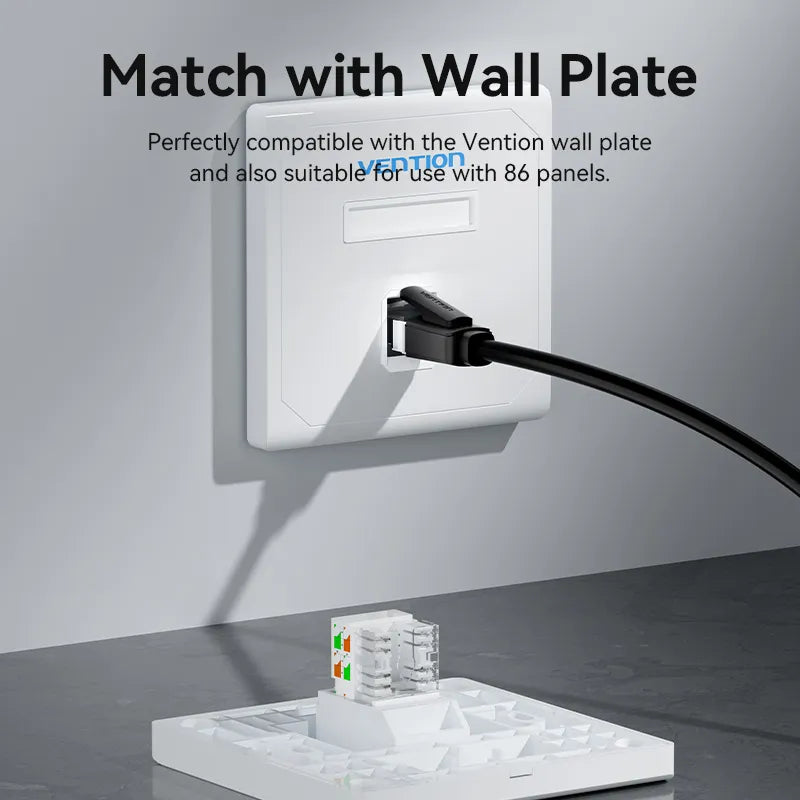 Jack Rj45 Keystone Ficha Utp Cat6 1000mb Vention