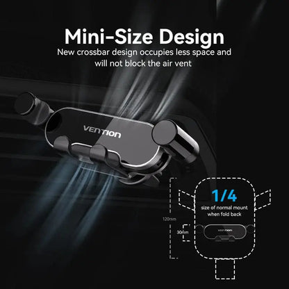 Soporte De Celular Auto Extensible Aire Acondicionado Vention