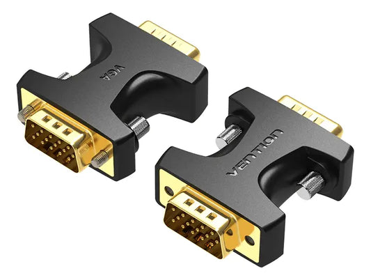 Adaptador Union Vga Extensor Macho A Macho Ficha Vention