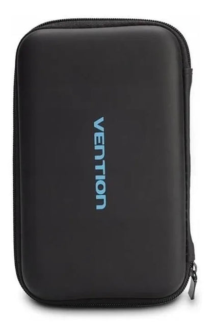 Estuche Portatil Para Disco Duro Externo Power Bank Vention Negro