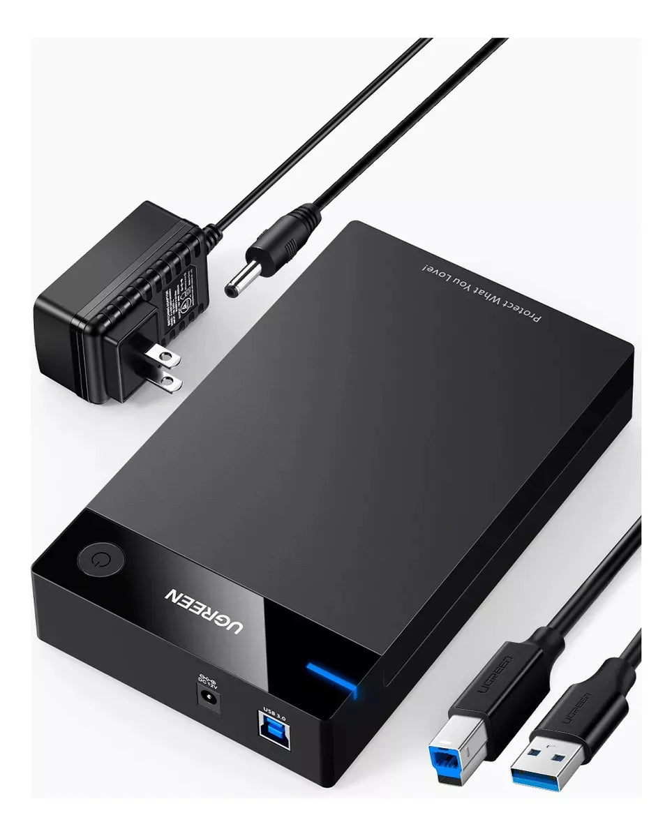 Carry Disk Disco Externo Hdd 3,5 Ssd Sata A Usb-b 3,0 Ugreen