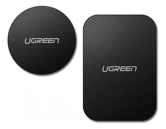 Pack de Placas Metálicas Adhesivas para Soporte Magnético Ugreen