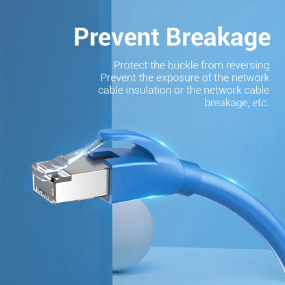 Bolsa 100 Capuchones Rj45 Fichas Cable De Red Milky Vention