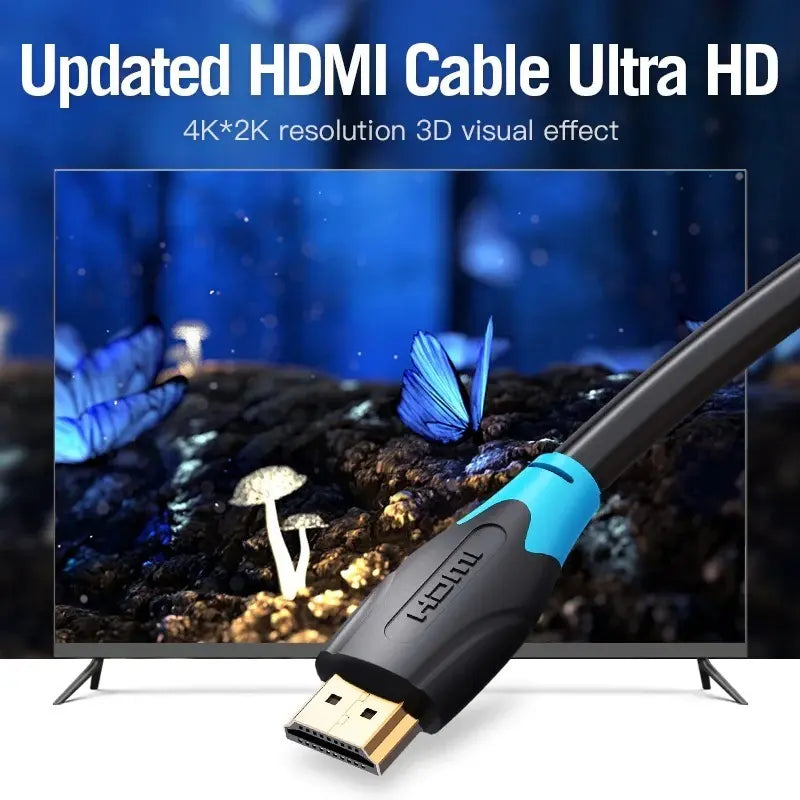 Cable Hdmi 2,0 Certificado 4k 15 Metros 18 Gbps Vention