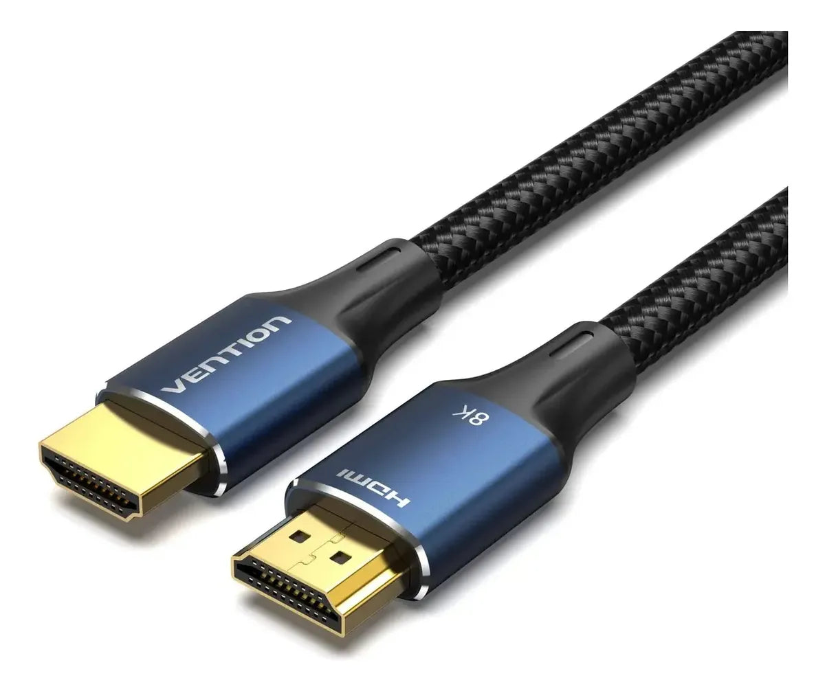 Cable Hdmi 2,1 Mallado 8k 60hz Earc 3d Hdr 3m Vention
