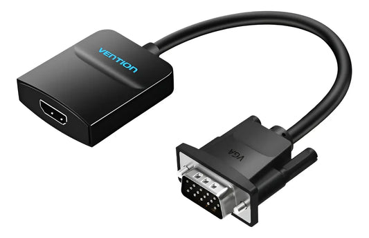 Cable Adaptador Vga Macho A Hdmi 15cm Vention