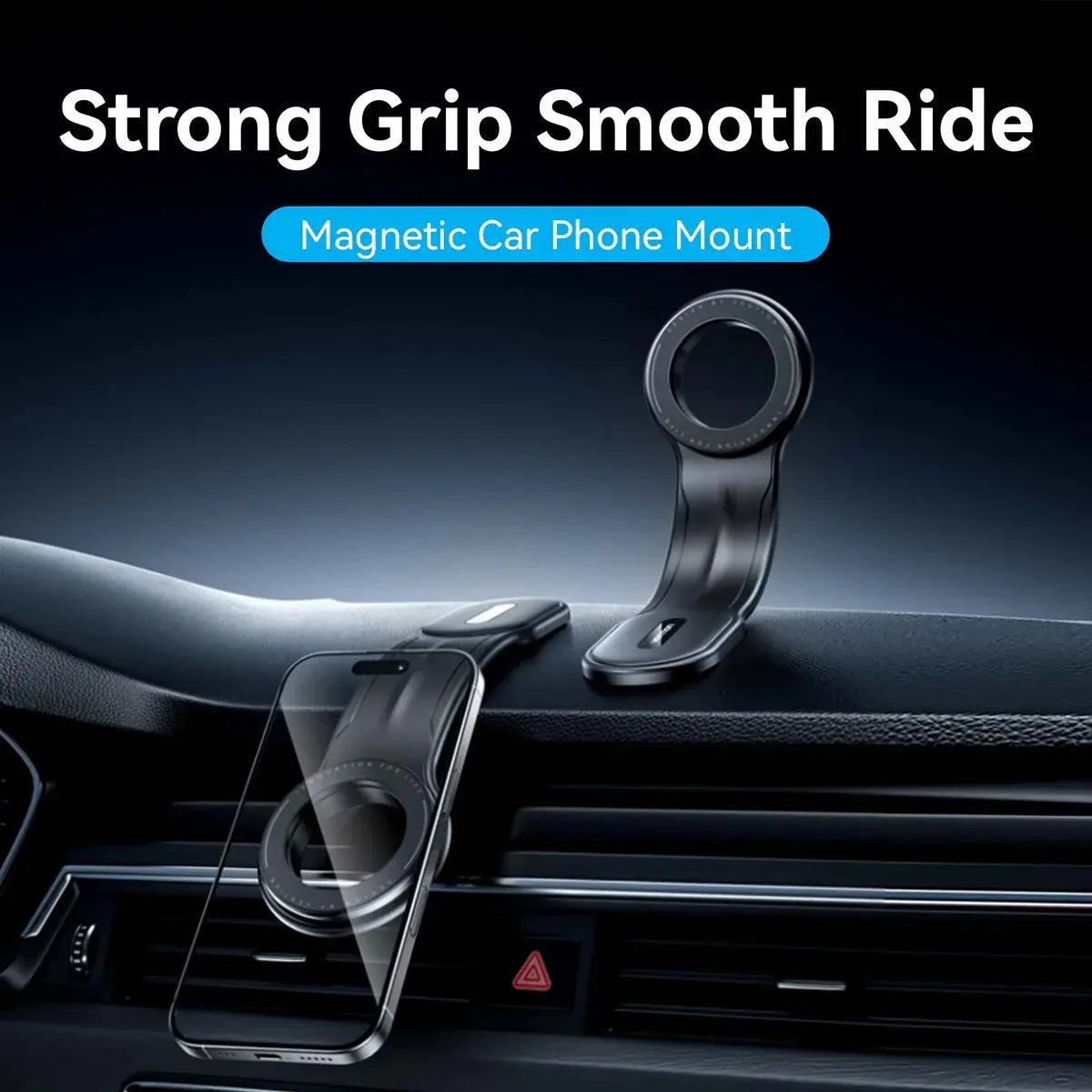 Soportes Porta Celular Para Autos Vention Negro