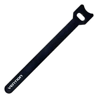 Tira Organizadora De Cables Nylon Autoadhesivo 15cm Vention Negro
