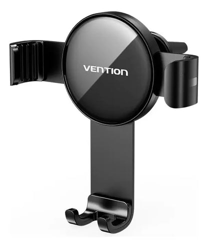 Soporte De Celular Para Auto - Agarre Automatico - Vention Negro