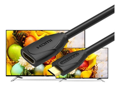 Cable Extensor 1 M Mini Hdmi Macho A Hdmi Hembra Vention