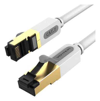 Cable Red Cat7 Sstp Blindado 10m Patch Cord Rj45 Vention