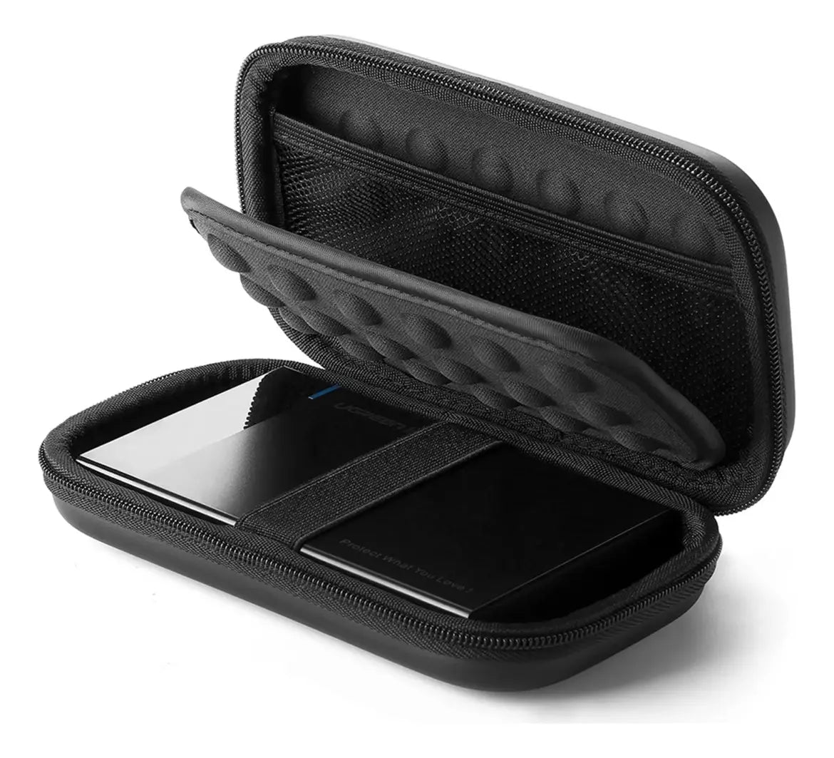 Estuche Portatil Para Disco Duro Externo Cables 2,5 Ugreen
