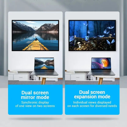 Adaptador X2 Hdmi Macho A Hembra Codo 90° Vertical Vention