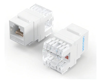 Jack Rj45 Keystone Ficha Utp Cat6 180 Grados 1000mb Vention