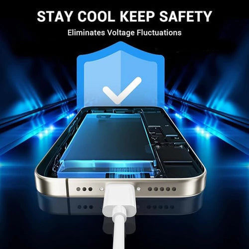 Cable Usb C 60w 3a Carga Ultra Rapida 1 Metro Celular Blanco