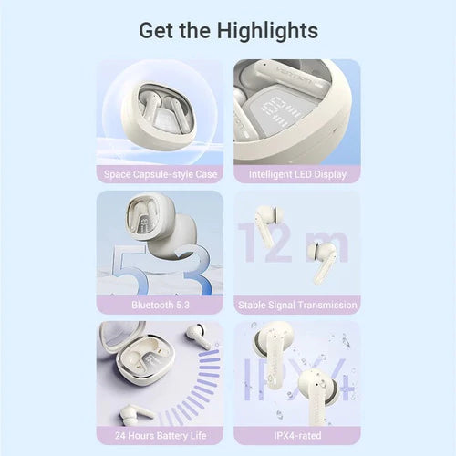 Auriculares Inalambricos Bluetooth Microfono Ipx4 Vention