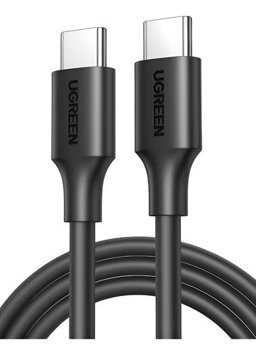Cable Trenzado Usb C 2,0 3a 3m Macho A Macho Ugreen Negro