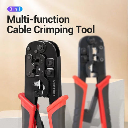 Pinza Crimpeadora Cable Red Utp Rj45 Cat5e / Cat6 Vention