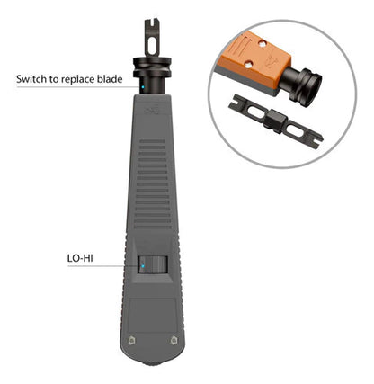 Pinza Impacto Impactadora Cable Utp De Red Rj45 Punch Down