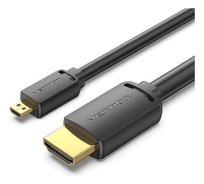 Cable Micro Hdmi A Hdmi 2,0 2m Bidireccional 4k Hdr Vention