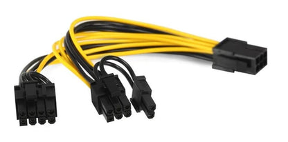 Cable Adaptador Splitter Pcie 6 A 2 8 Pin 6+2 Rig Mineria Mg